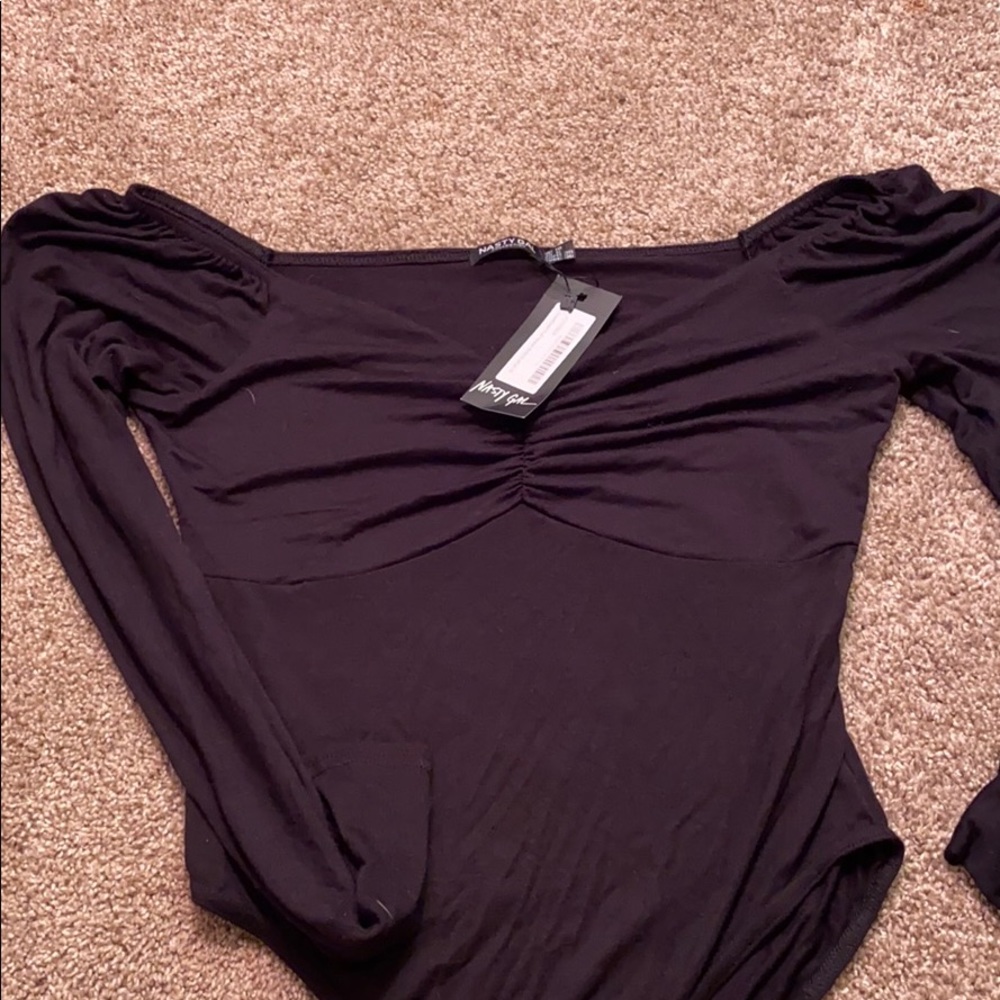Nasty Gal off the shoulder body suit